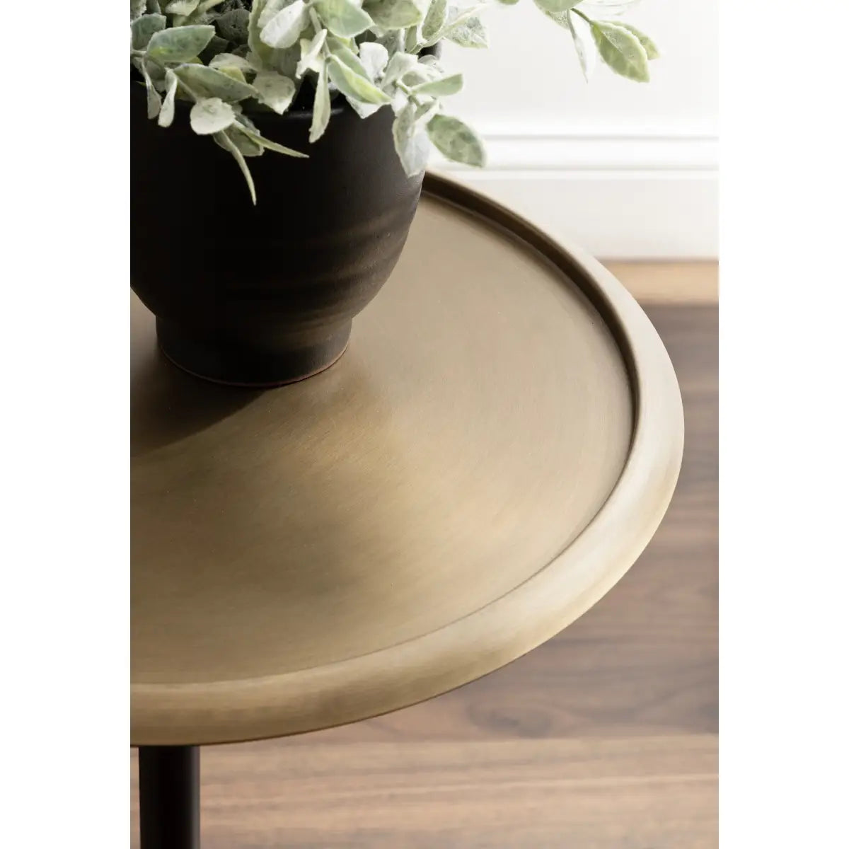 Sanzo Metal Side Table or Plant Stand - kateandlaurel