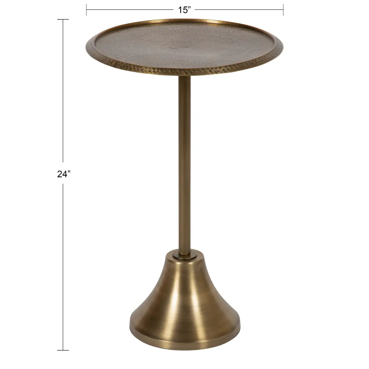 Sanzo Metal Side Table or Plant Stand - kateandlaurel