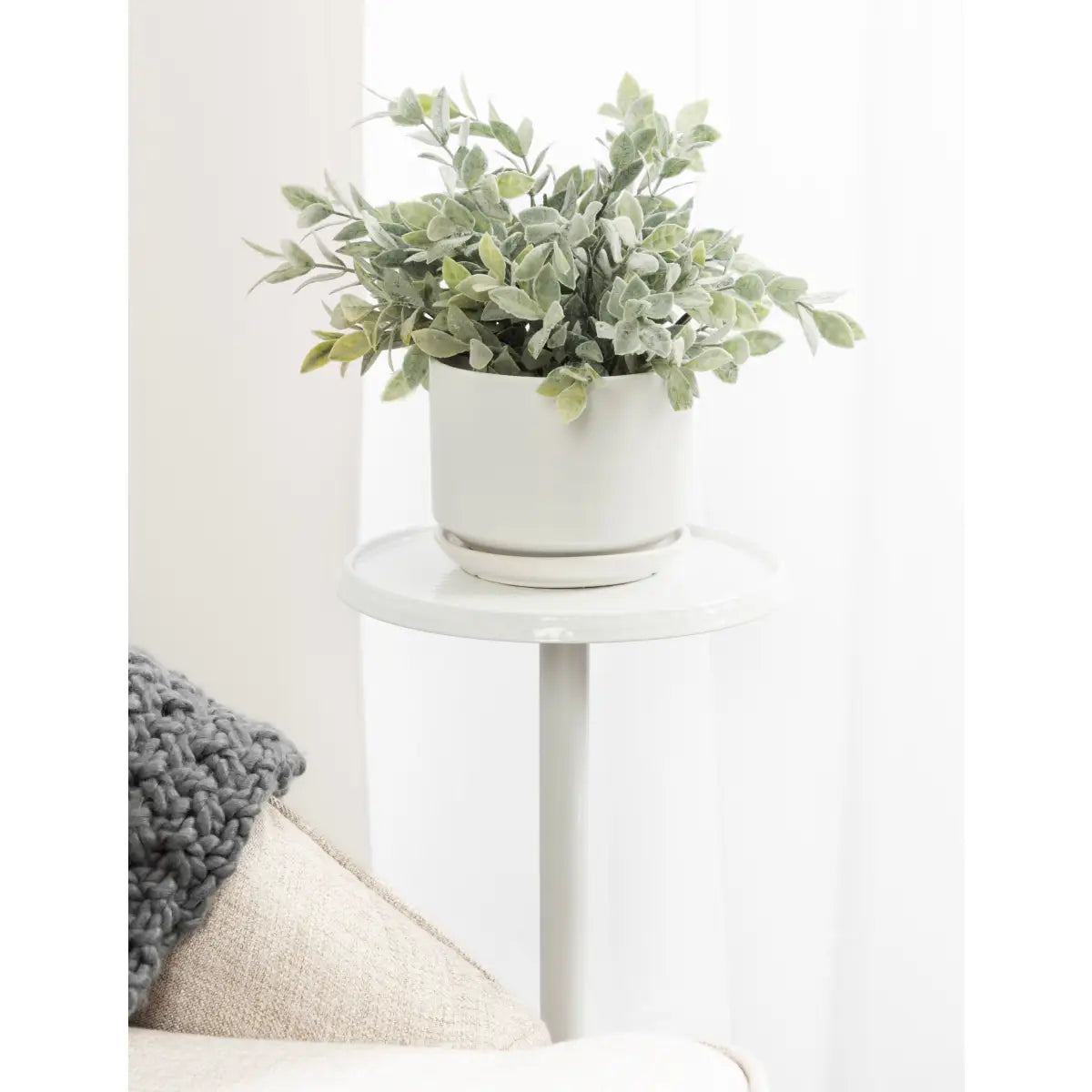 Sanzo Outdoor Metal Drink Table - kateandlaurel