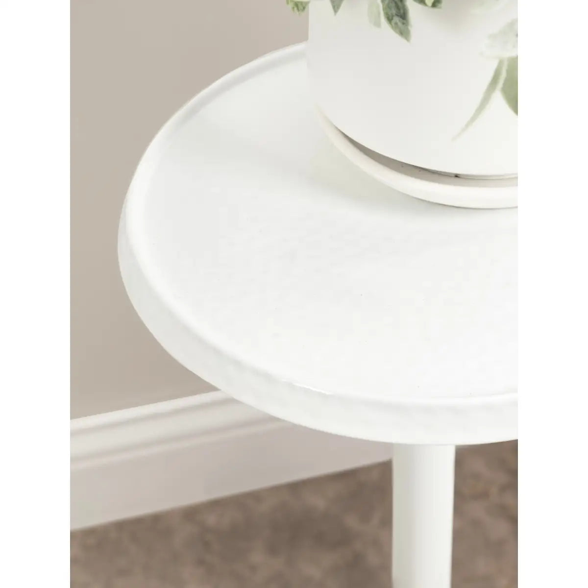 Sanzo Outdoor Metal Drink Table - kateandlaurel
