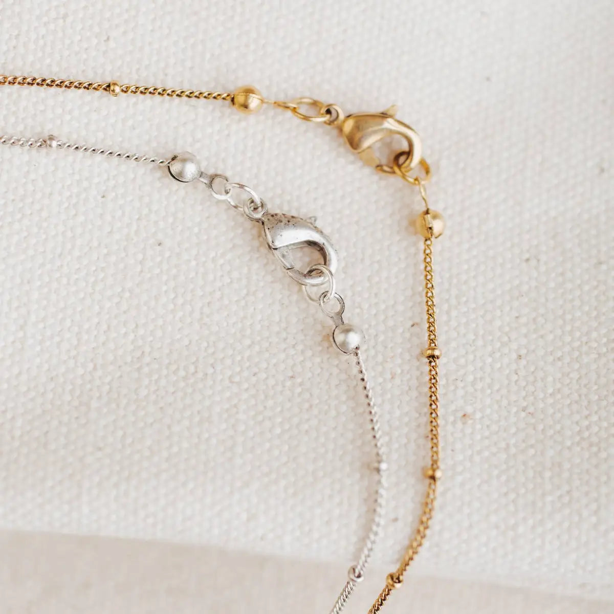 Satellite Necklace - Gold or Silver Plated - Bel Kai