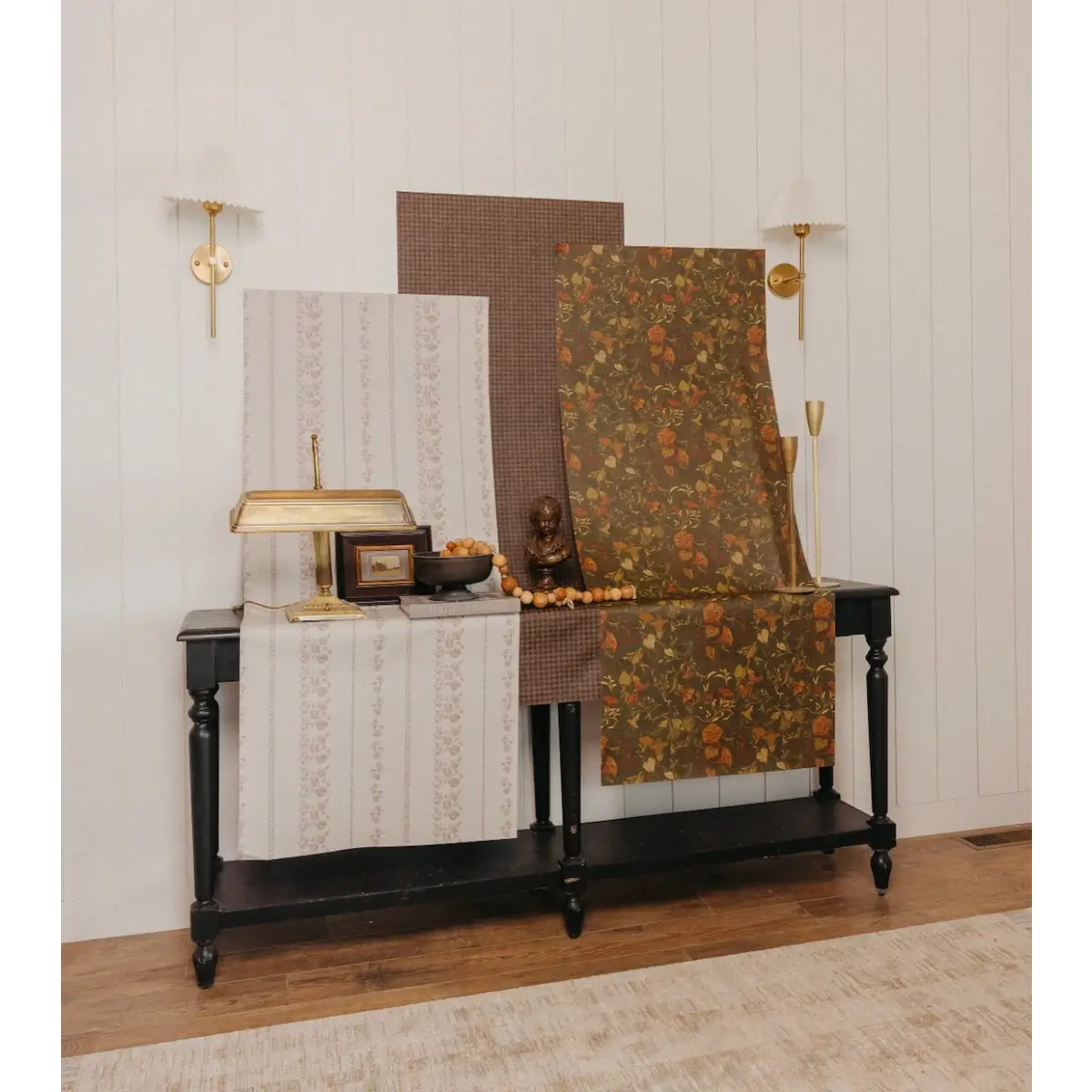 Savile Row Wallpaper - Mini Herringbone - by Safari Natalia x Taddy Mikelaites - Loomwell Home Goods