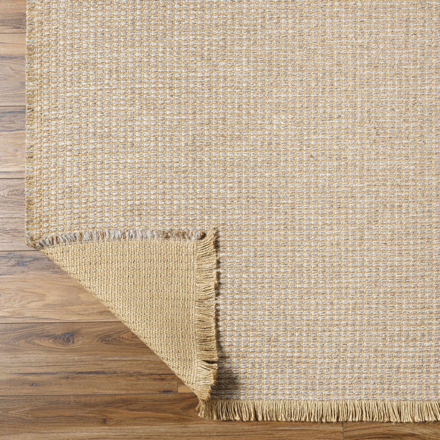 Kimi Jute Cream & Gray Area Rug - Surya X Becki Owens