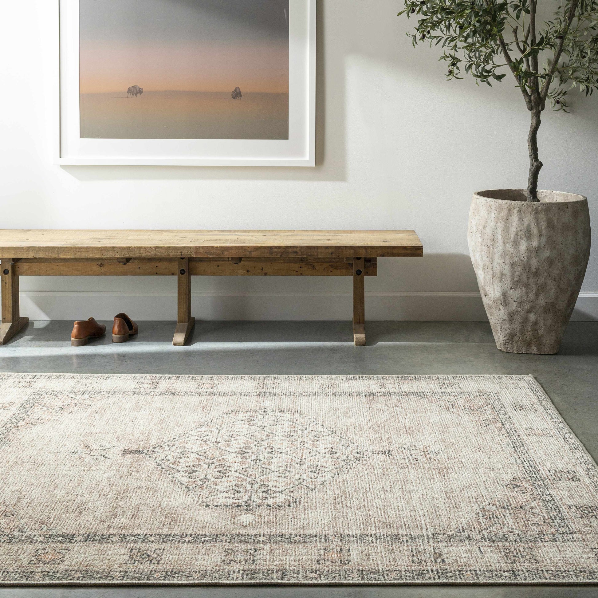 Lila Medallion Brown - Livabliss x Becki Owens - Boutique Rugs