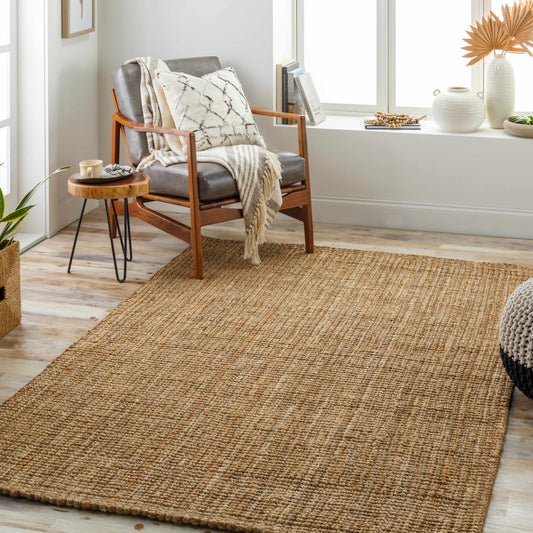 Calla Jute Tan Area Rug - Surya x Becki Owens - Boutique Rugs