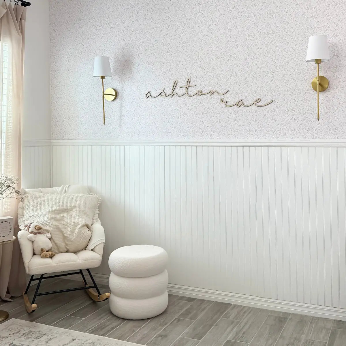 Scarlett Wallpaper - Delicate Wildflowers - by Elfi Yang - Loomwell Home Goods