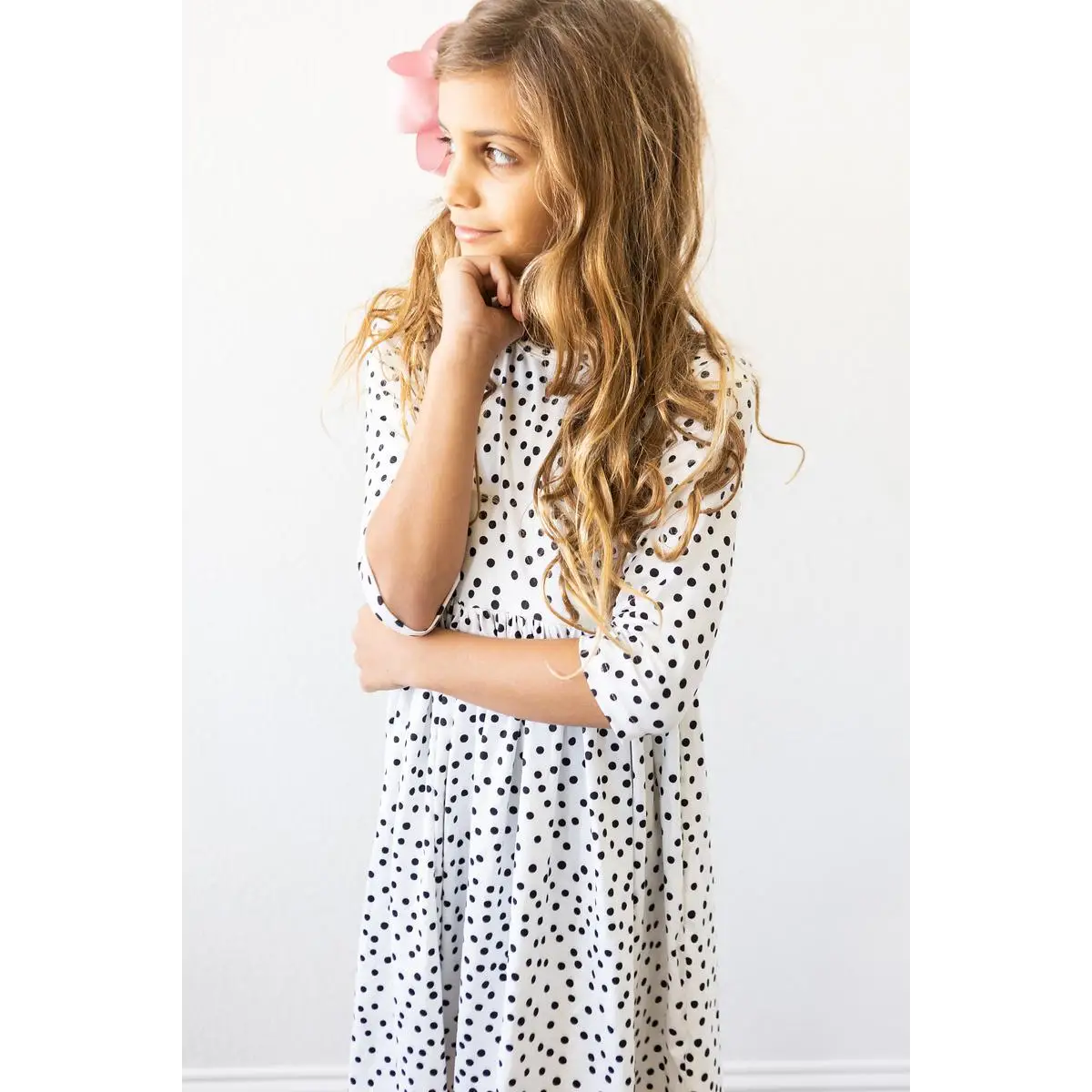 Pocket Twirl Dress - Scattered Dot - Mila & Rose ®