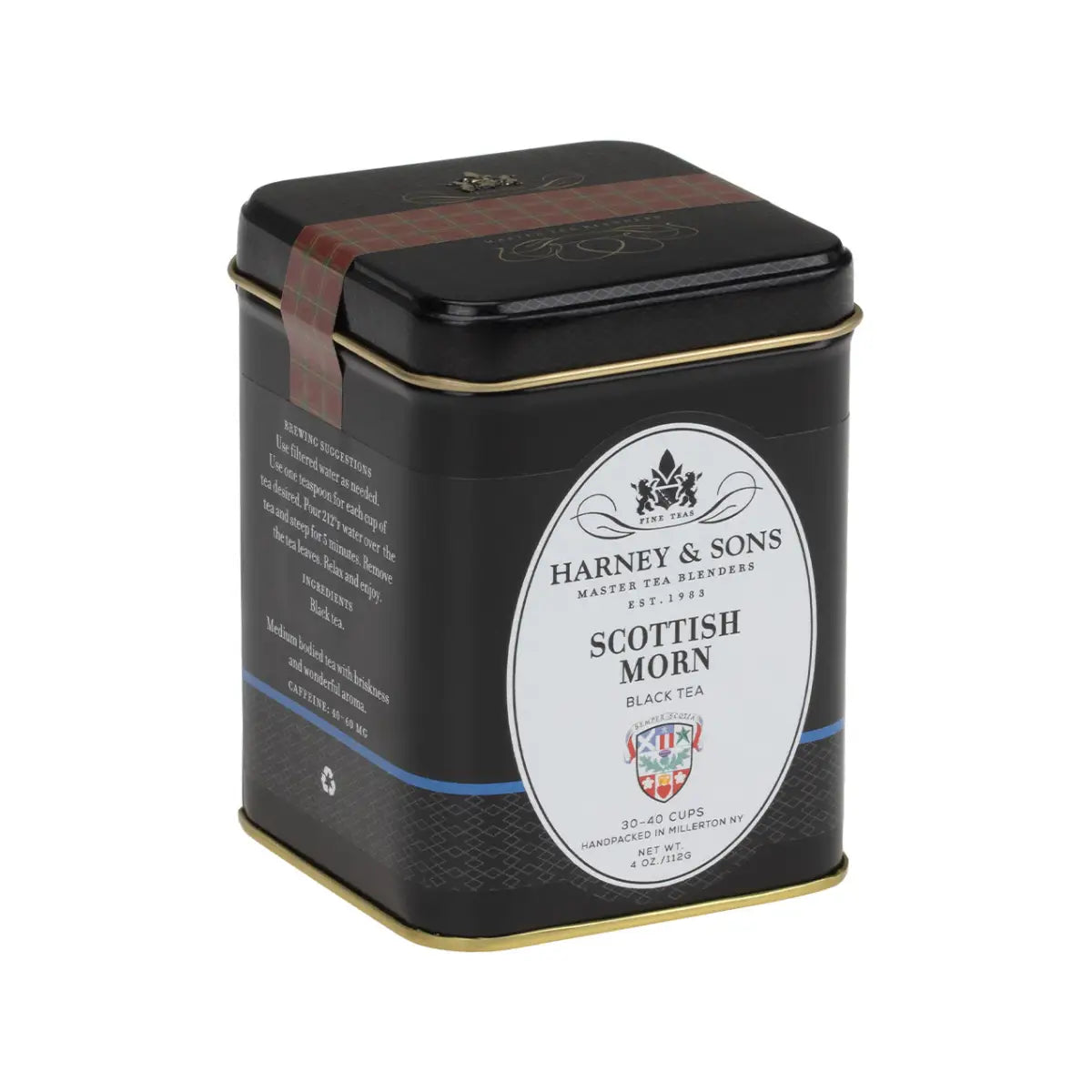 Scottish Morn Tea - Loose / 4 oz. Tin - Harney & Sons Fine Teas