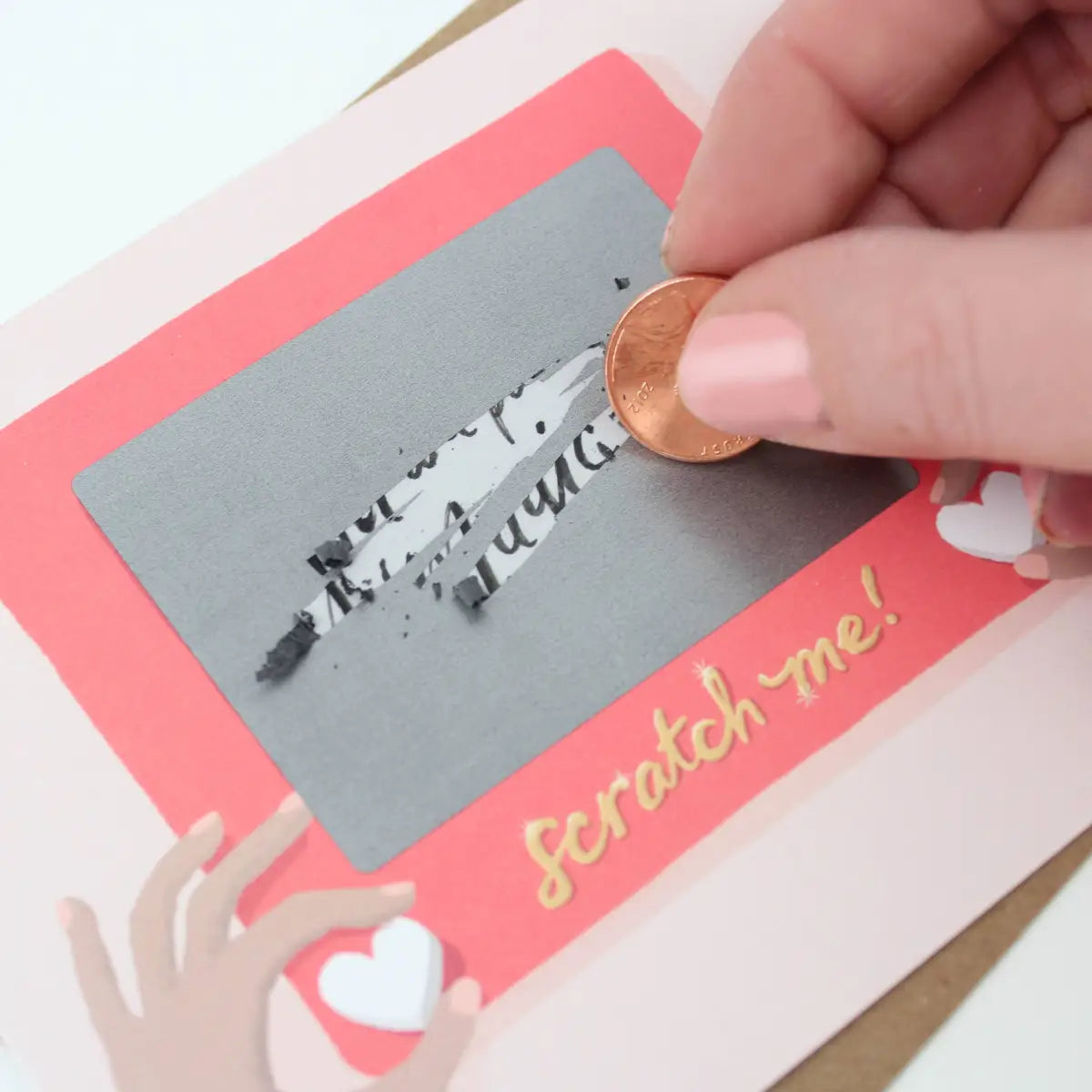 Scratch-Off Greeting Card - Etch-A-Sketch - Inklings Paperie