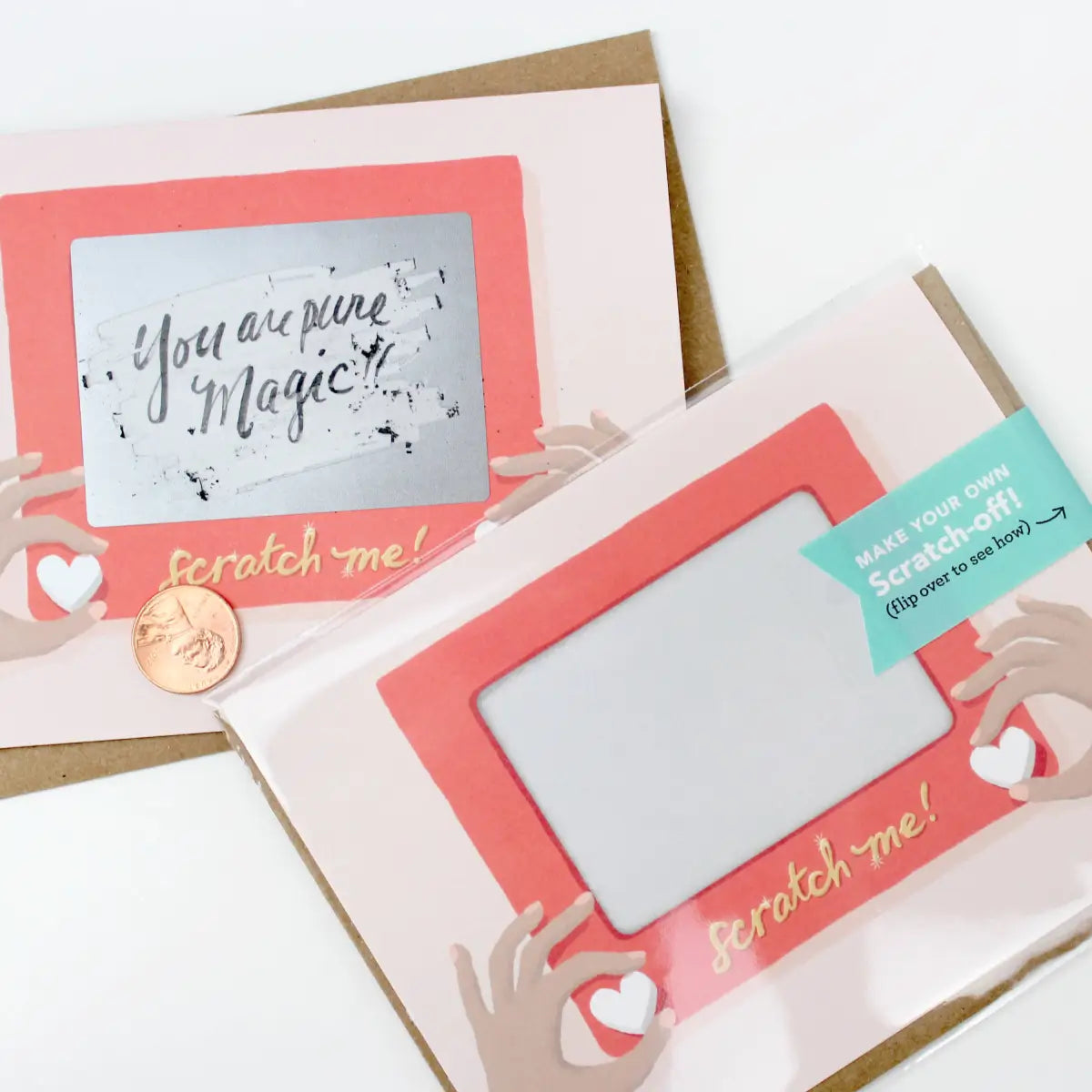 Scratch-Off Greeting Card - Etch-A-Sketch - Inklings Paperie