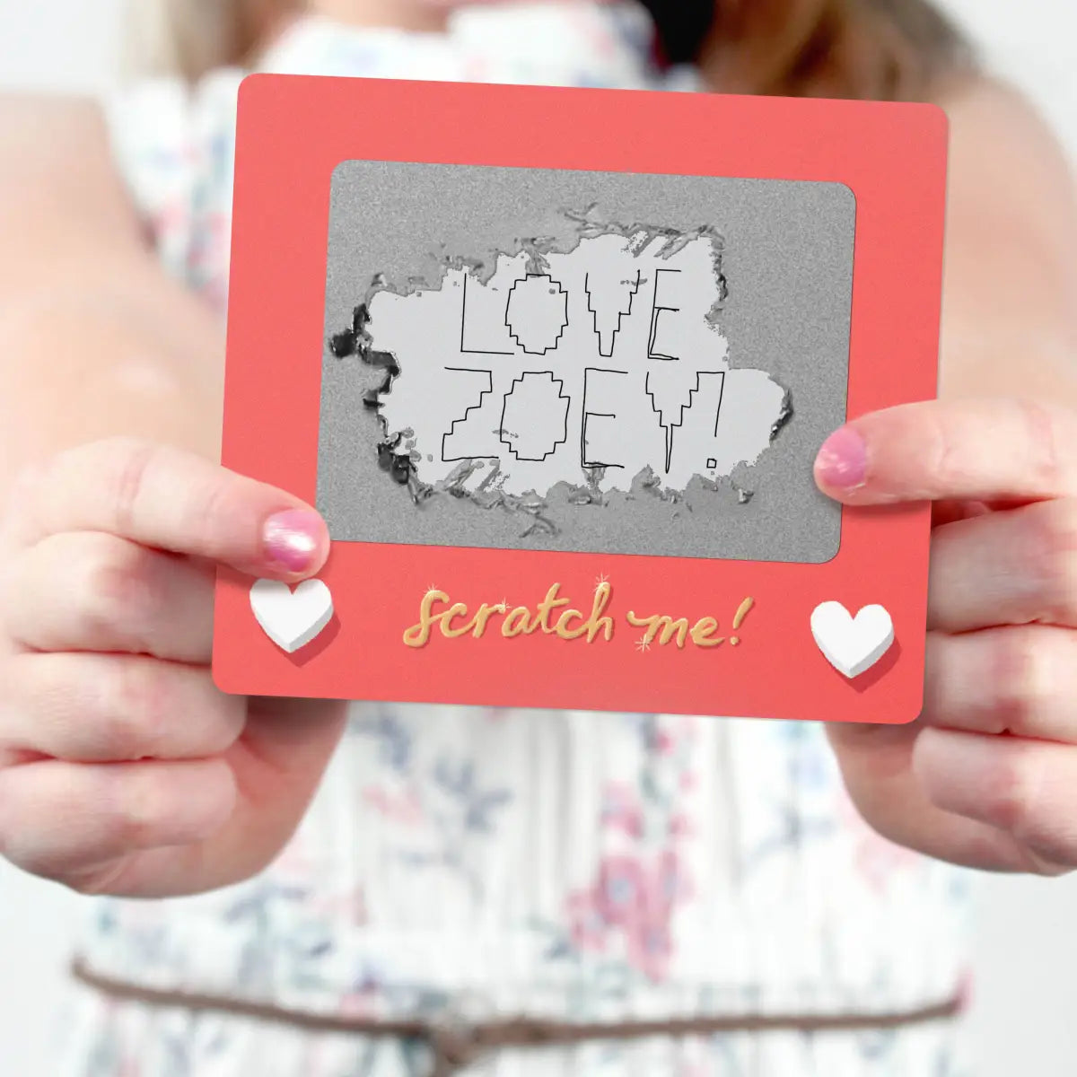 Scratch-Off Lunchbox Love Notes - Etch-a-Sketch - Inklings Paperie