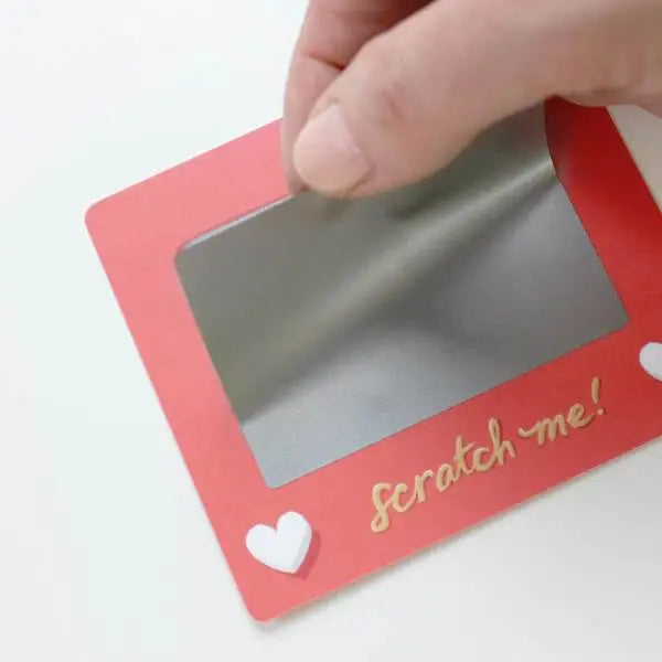 Scratch-Off Lunchbox Love Notes - Etch-a-Sketch - Inklings Paperie