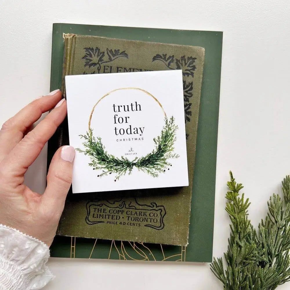 Scripture Cards - Christmas Truth for Today - emily lex studio