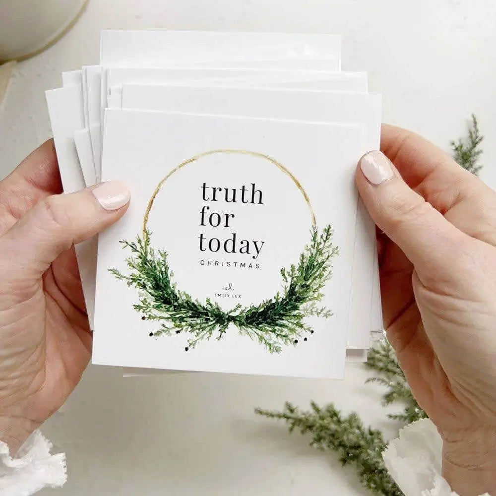 Scripture Cards - Christmas Truth for Today - emily lex studio