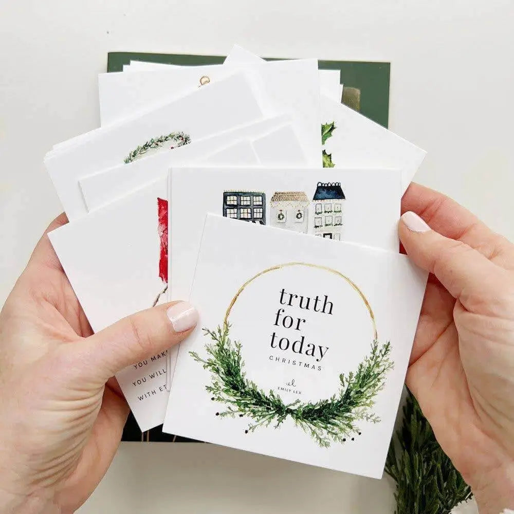Scripture Cards - Christmas Truth for Today - emily lex studio