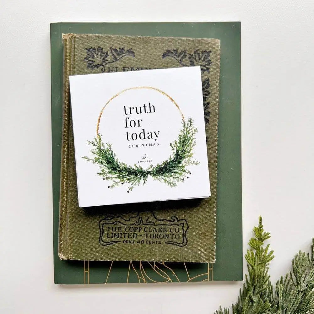 Scripture Cards - Christmas Truth for Today - emily lex studio
