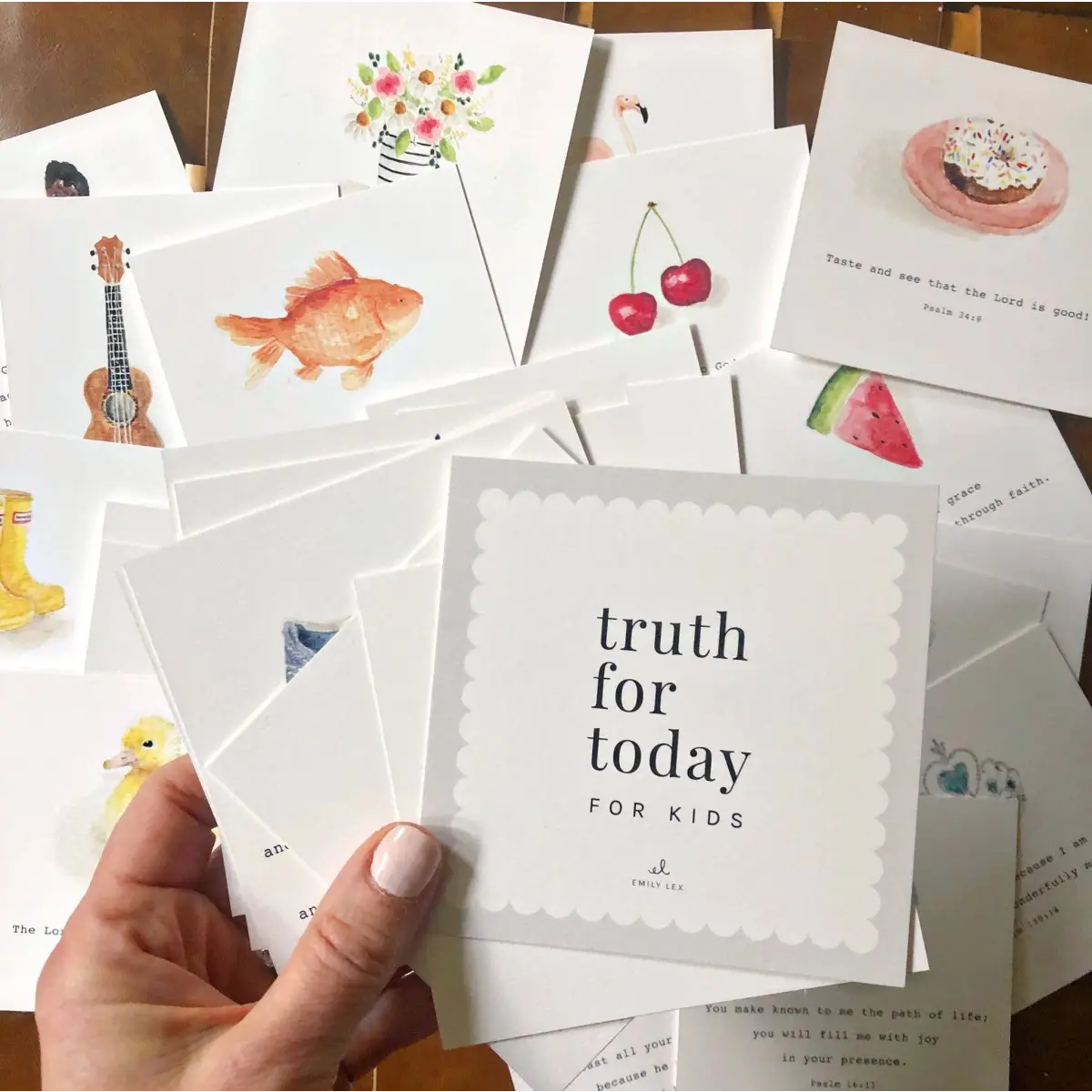 Scripture Cards - Kids Truth for Today - emily lex studio