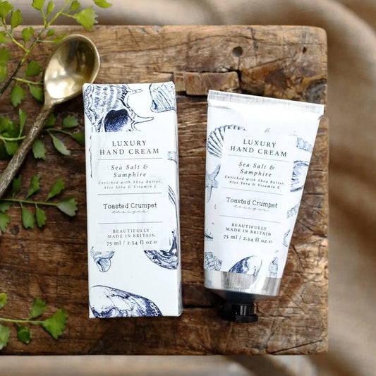 Luxury Hand Cream - Sea Salt & Samphire - Toasted Crumpet (US Duties Paid)