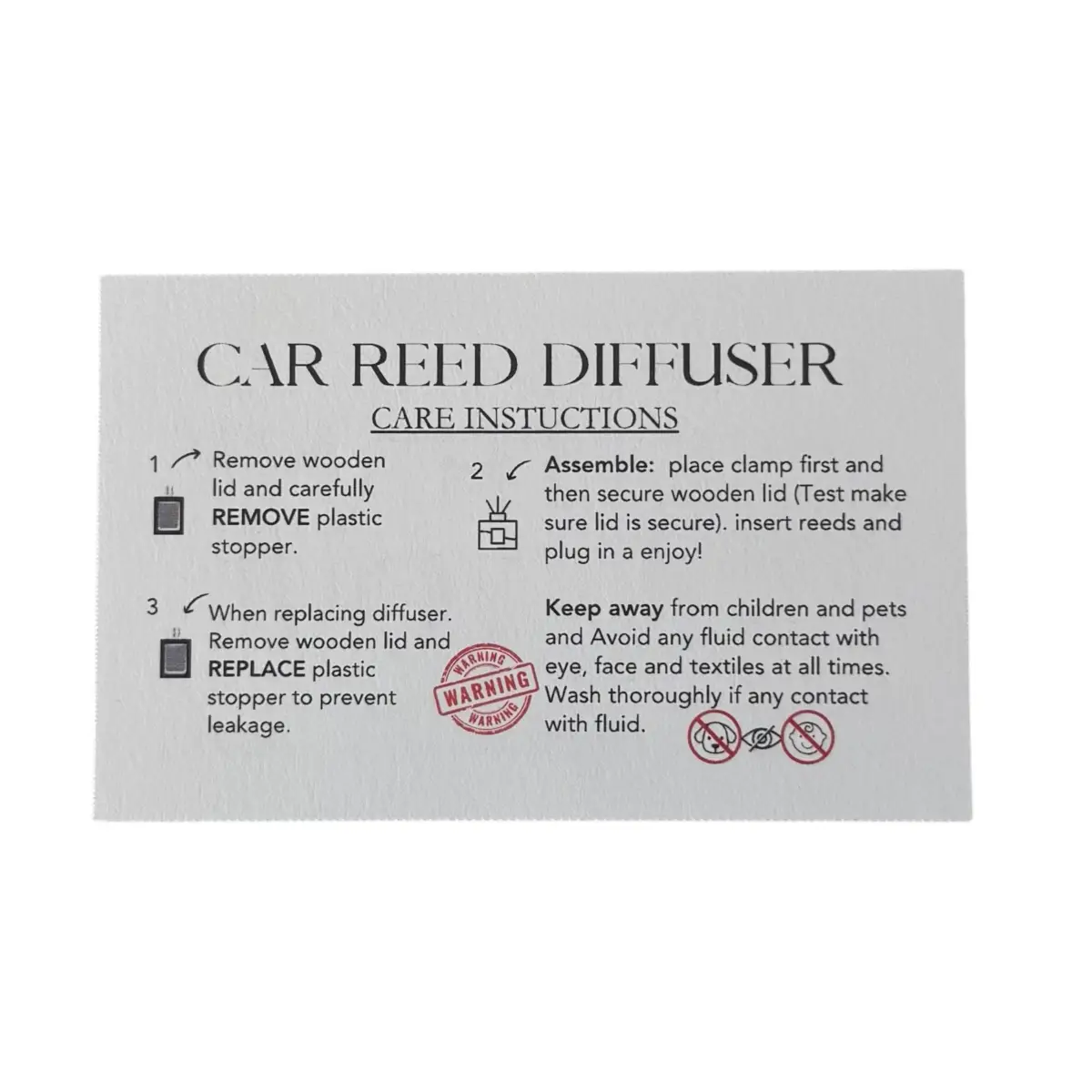 Seaside Blossom - Glass Bottle Car Freshener 8ml - Charmed Harvest