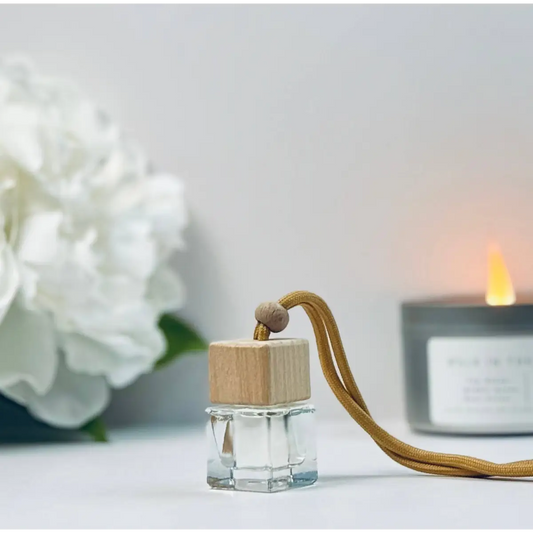 Seaside Blossom - Glass Bottle Car Freshener 8ml - Hanging - Charmed Harvest