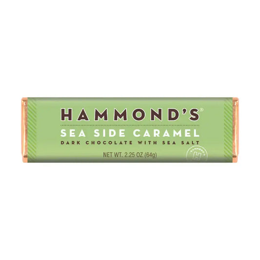 Seaside Caramel Candy Bar - Dark Chocolate - Natural - Hammond’s Candies