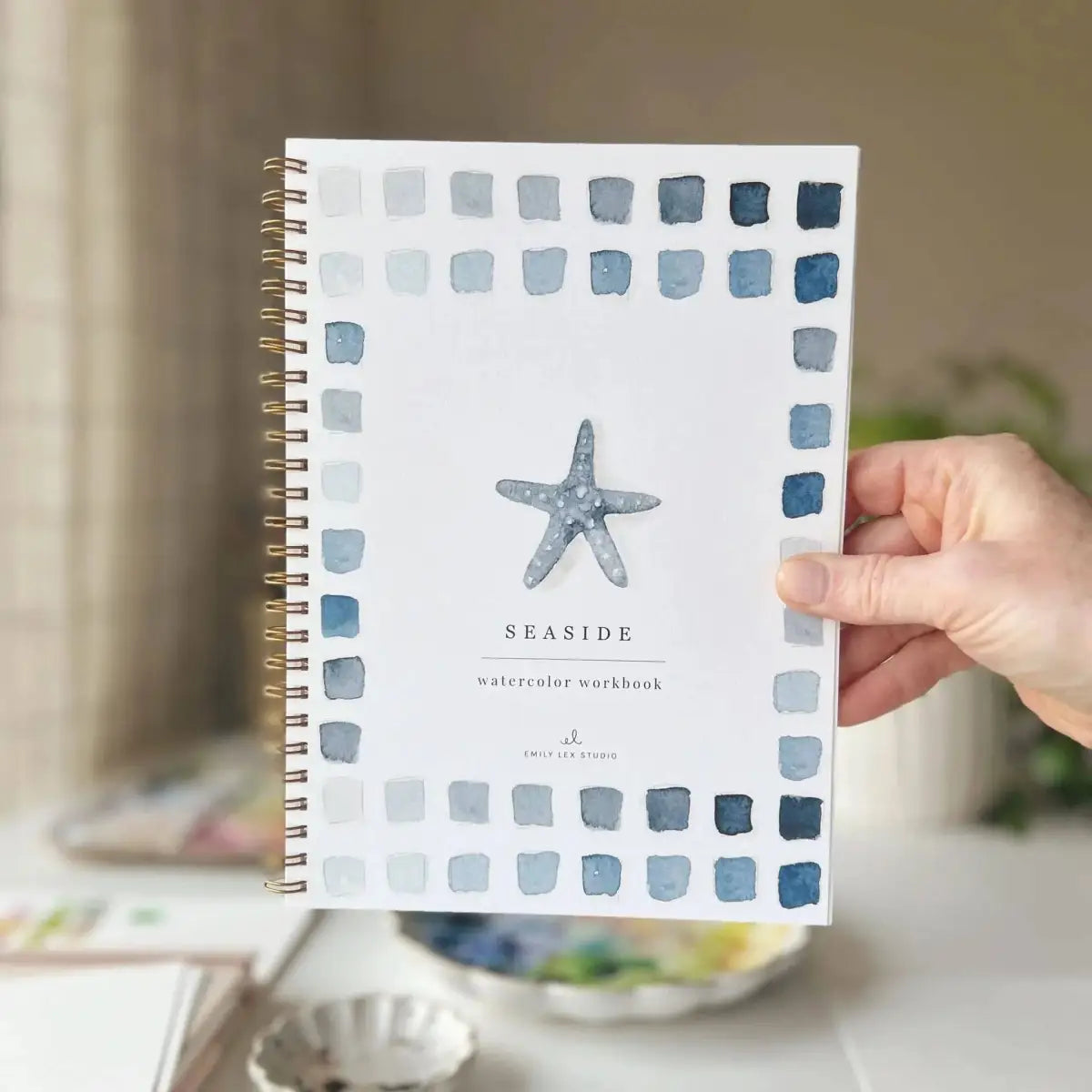 Watercolor Workbook - Seaside - Emily Lex - emily lex studio