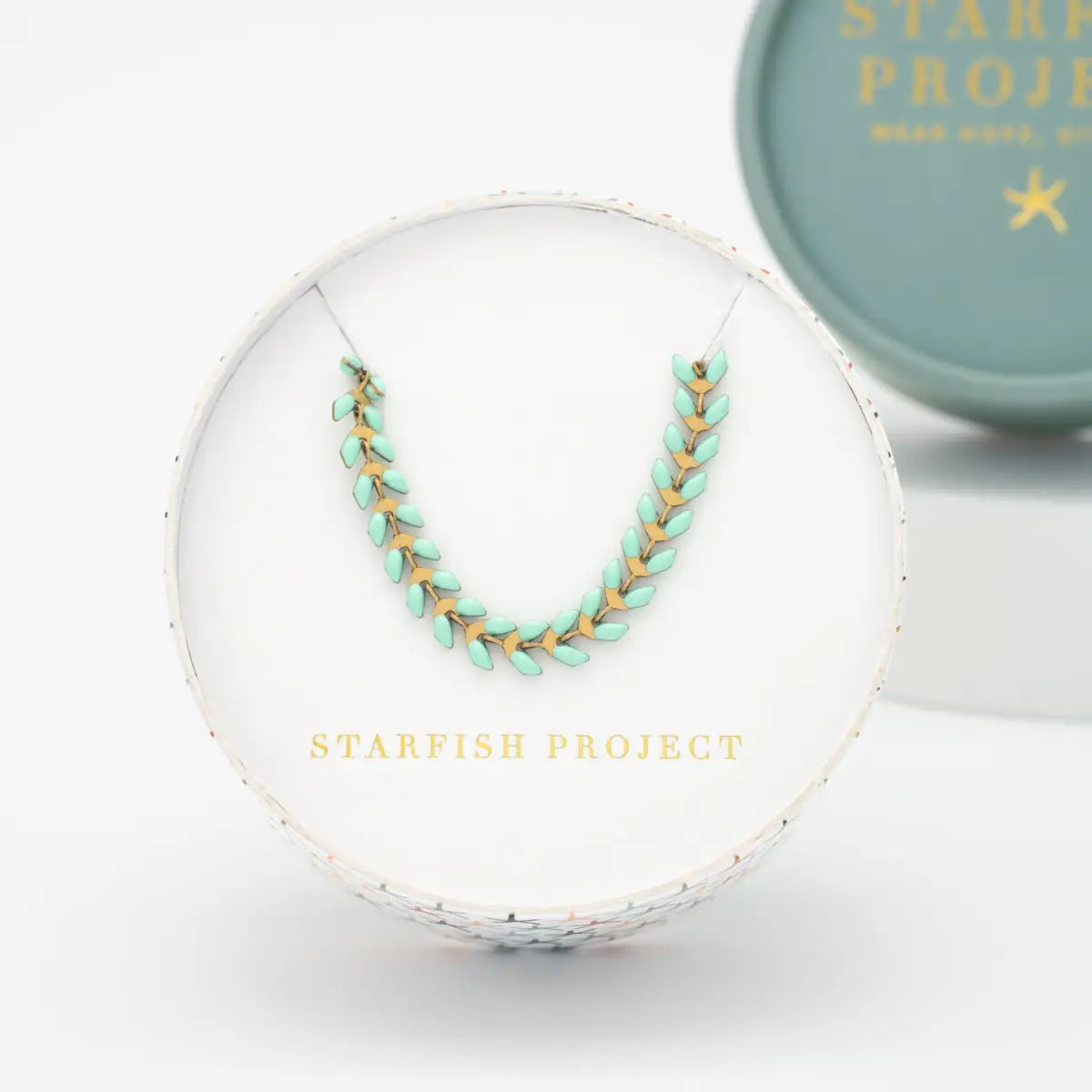 Seeds of Hope Leaf Necklace - Starfish Project
