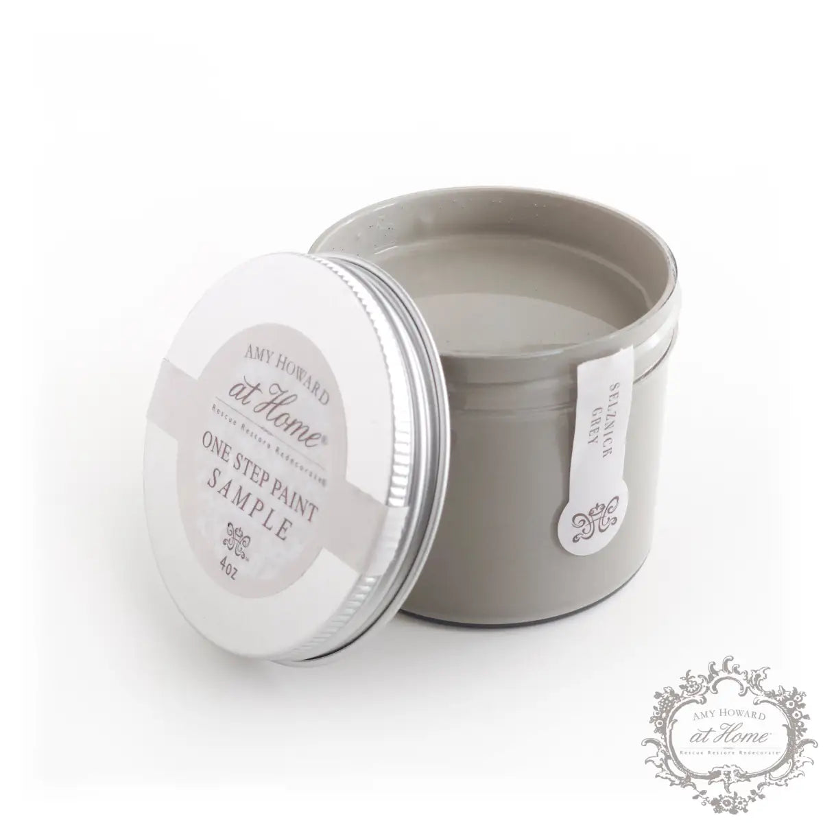 Selznick Grey - One Step Paint - 4oz Sample - Amy Howard At Home