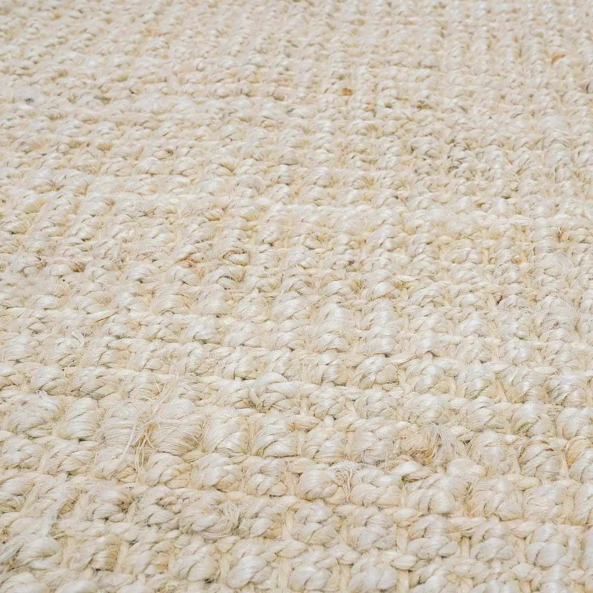 Senneterre Bleached Jute Rug - 2’ x 3’ Rectangle - Boutique Rugs