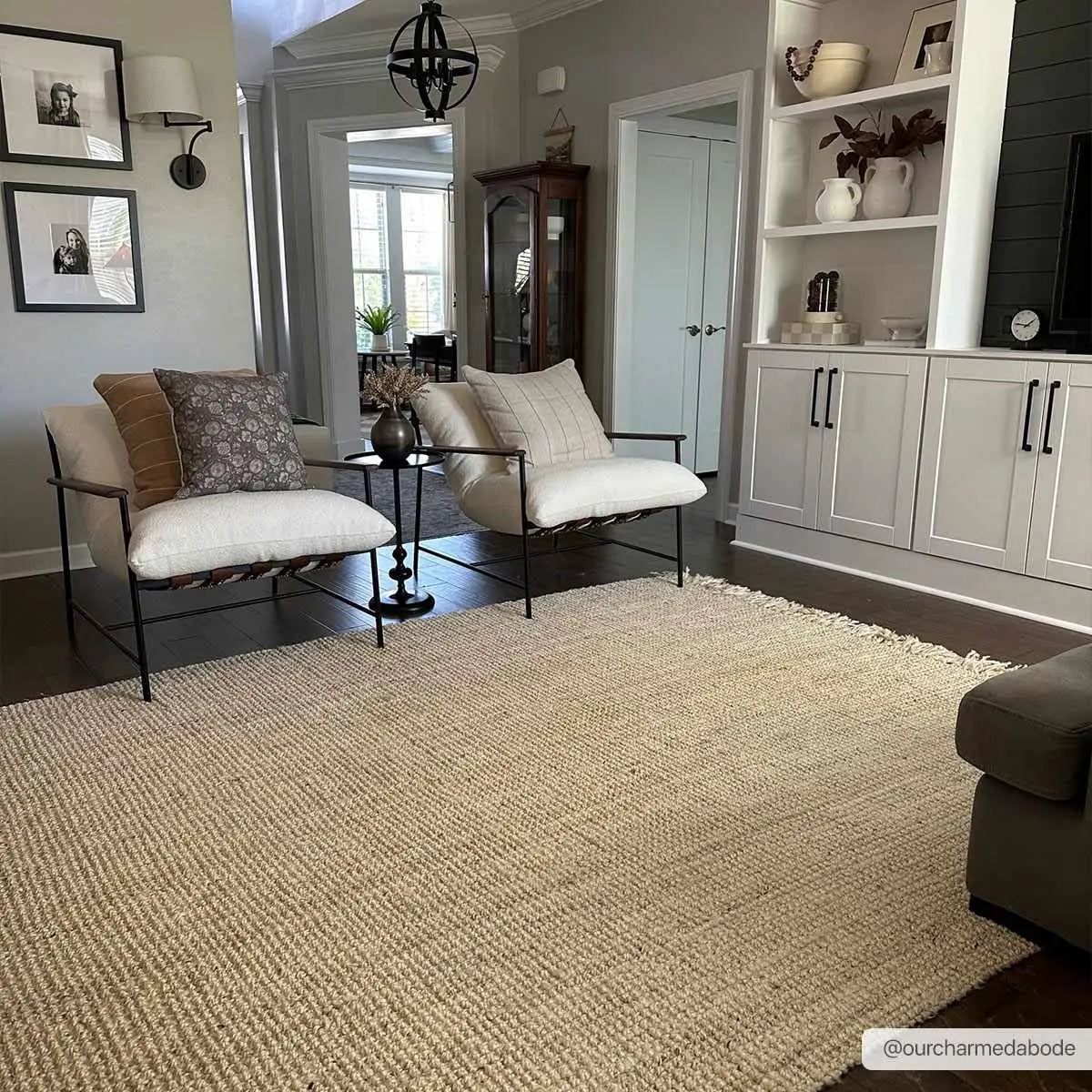 Senneterre Bleached Jute Rug - 7’6’’ x 9’6’’ Rectangle - Boutique Rugs