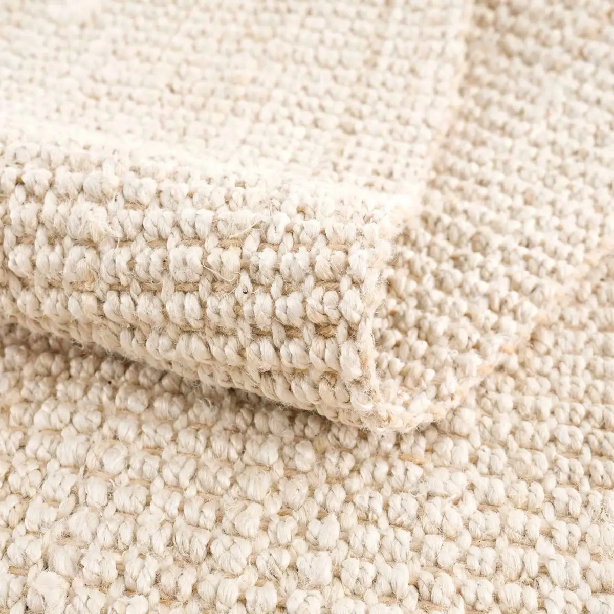 Senneterre Bleached Jute Rug - Boutique Rugs