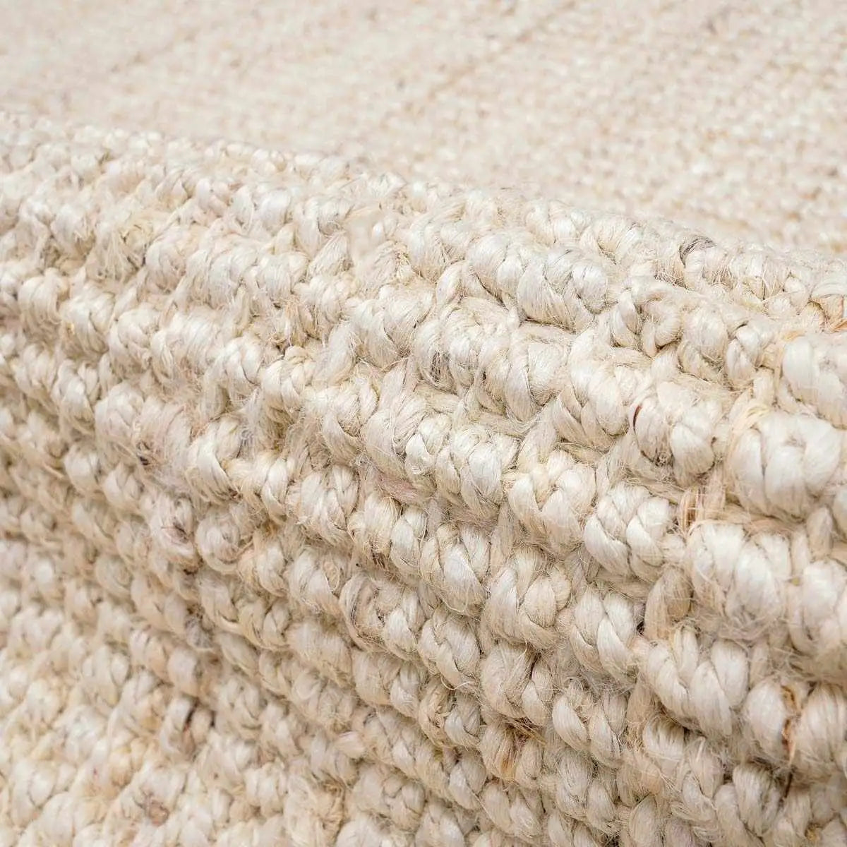 Senneterre Bleached Jute Rug - Boutique Rugs