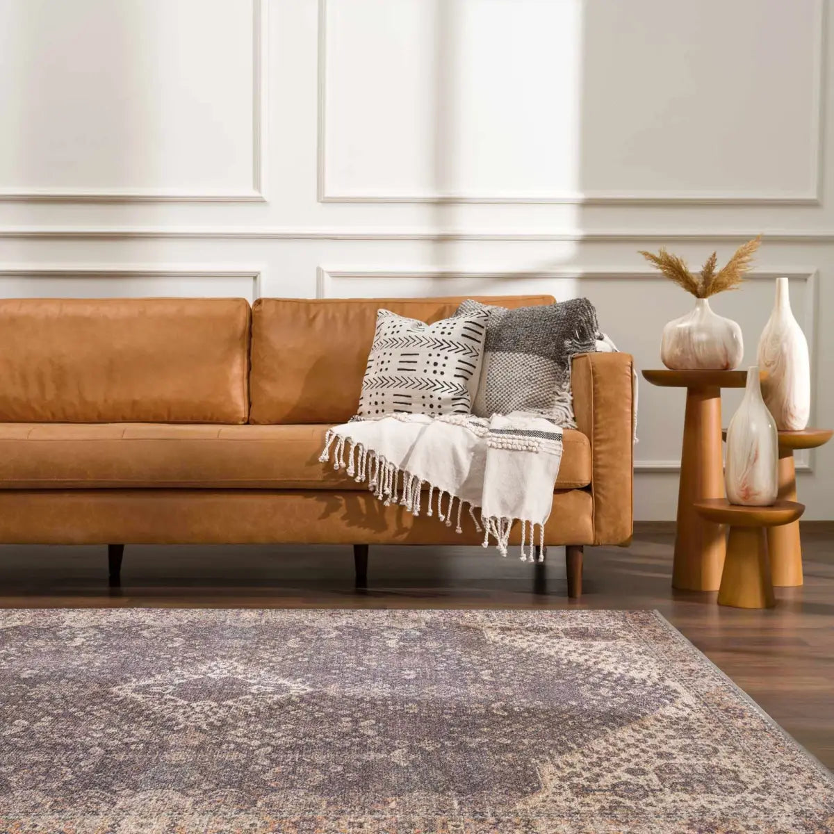 Seok Washable Area Rug - 5’3’’ x 7’ Rectangle - Boutique Rugs