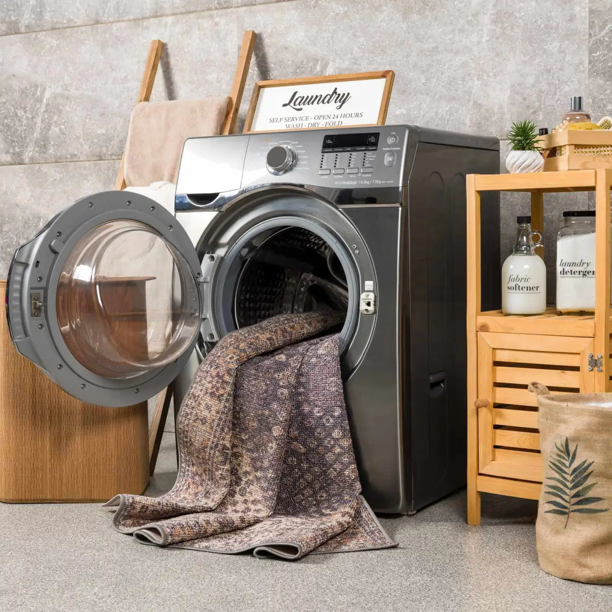Seok Washable Area Rug - Boutique Rugs