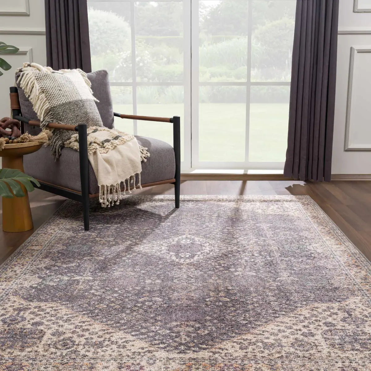 Seok Washable Area Rug - Boutique Rugs