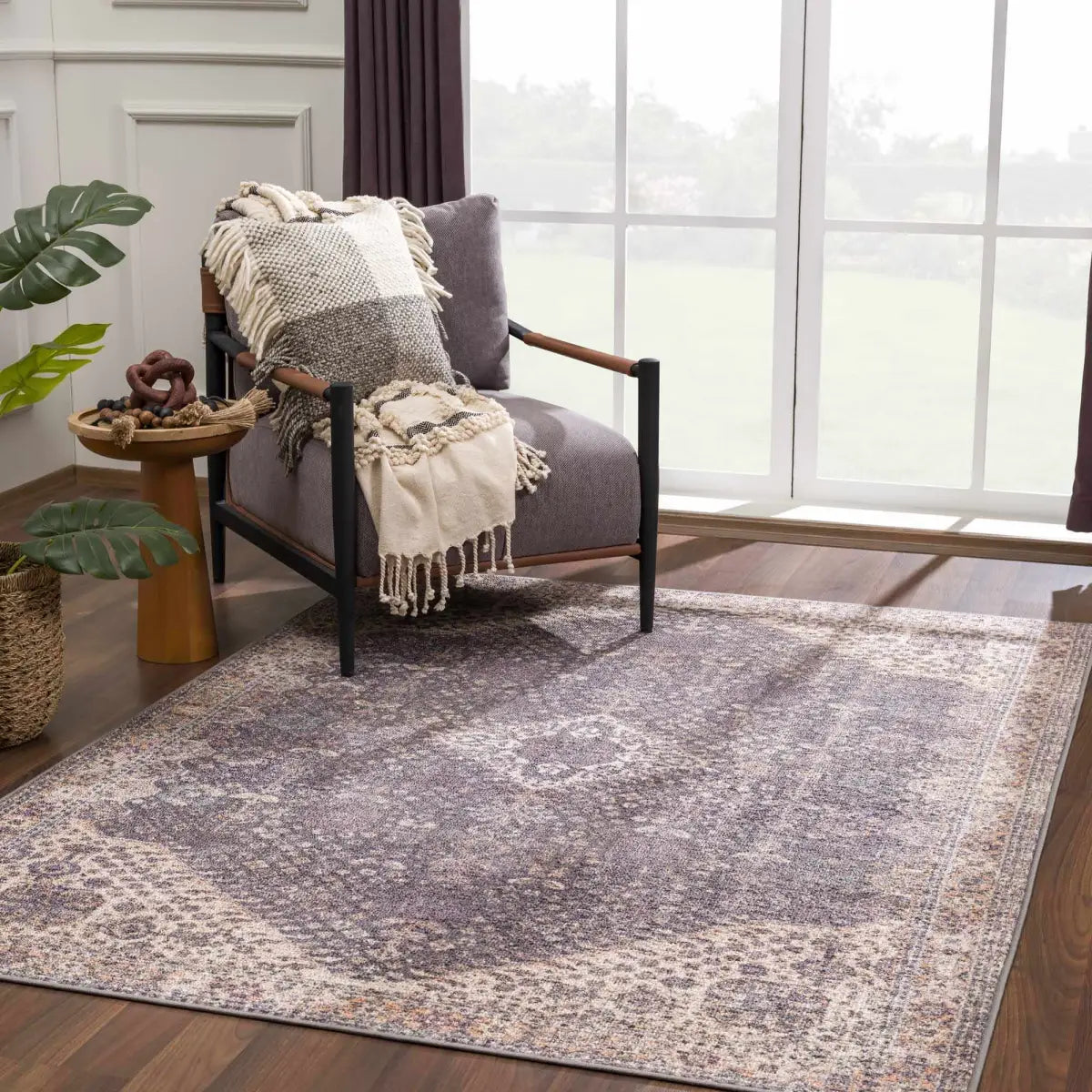 Seok Washable Area Rug - Boutique Rugs