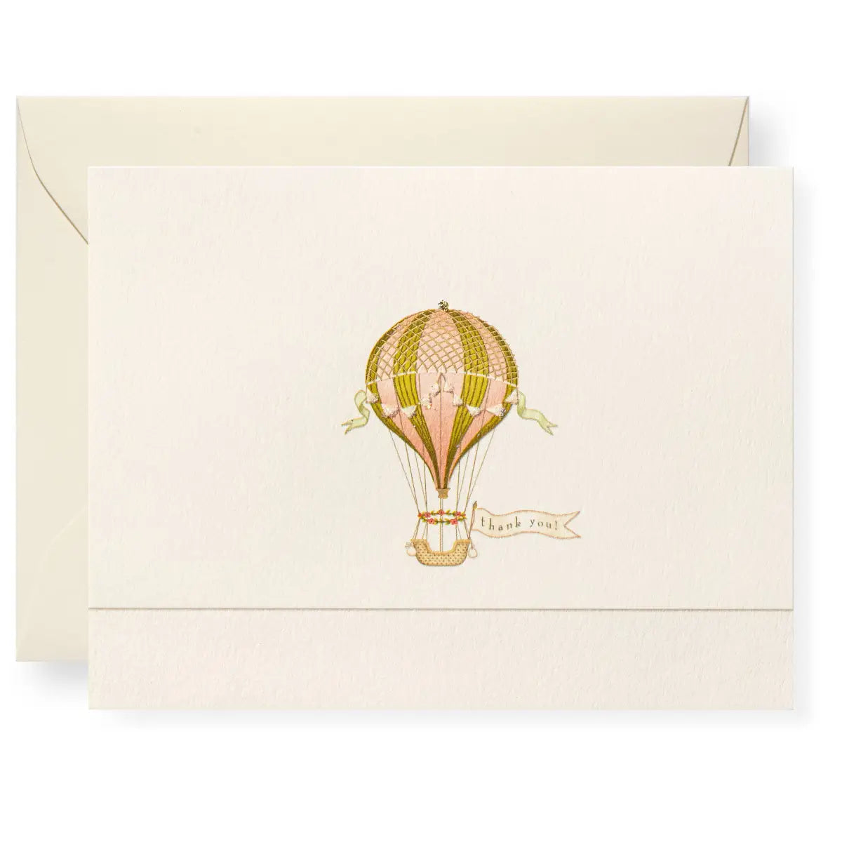Note Card - Hot Air Balloon - Karen Adams Designs
