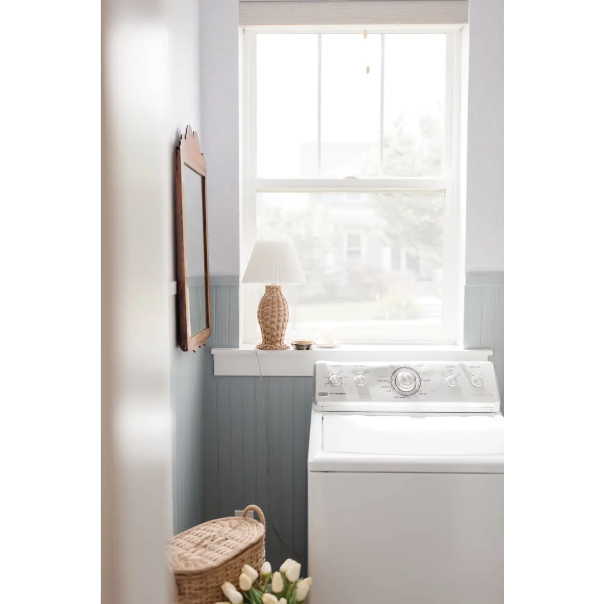 Serena Wallpaper - Calming Leaves - by Melissa Johnson Design - Loomwell Home Goods