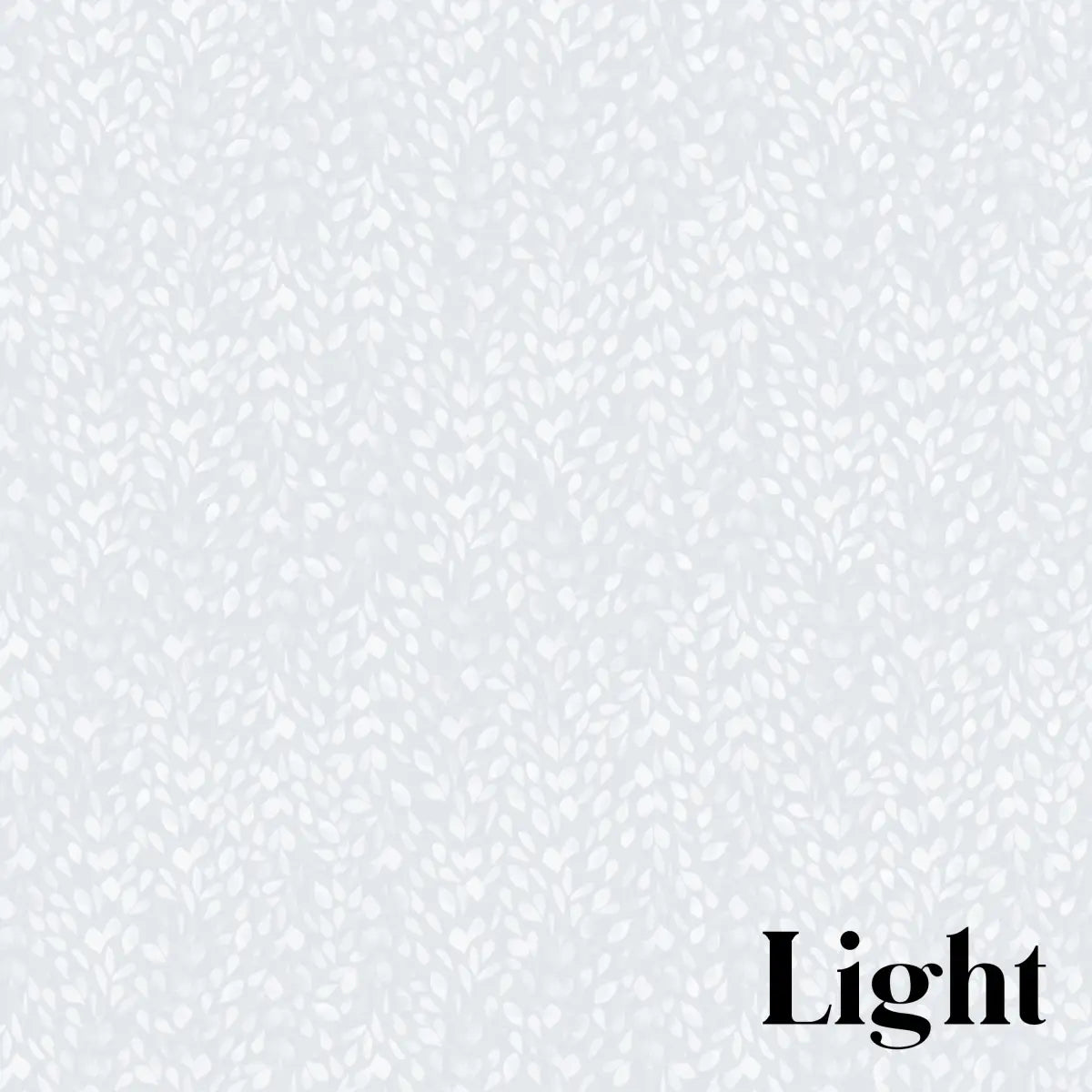 Serena Wallpaper - Calming Leaves - by Melissa Johnson Design - Sample 1 foot by 1 foot / Light - Loomwell Home Goods