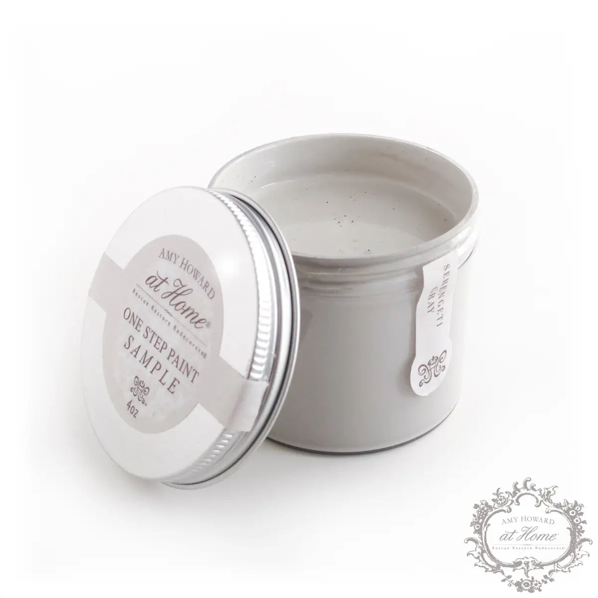 Serengeti Gray - One Step Paint - 4oz Sample - Amy Howard At Home