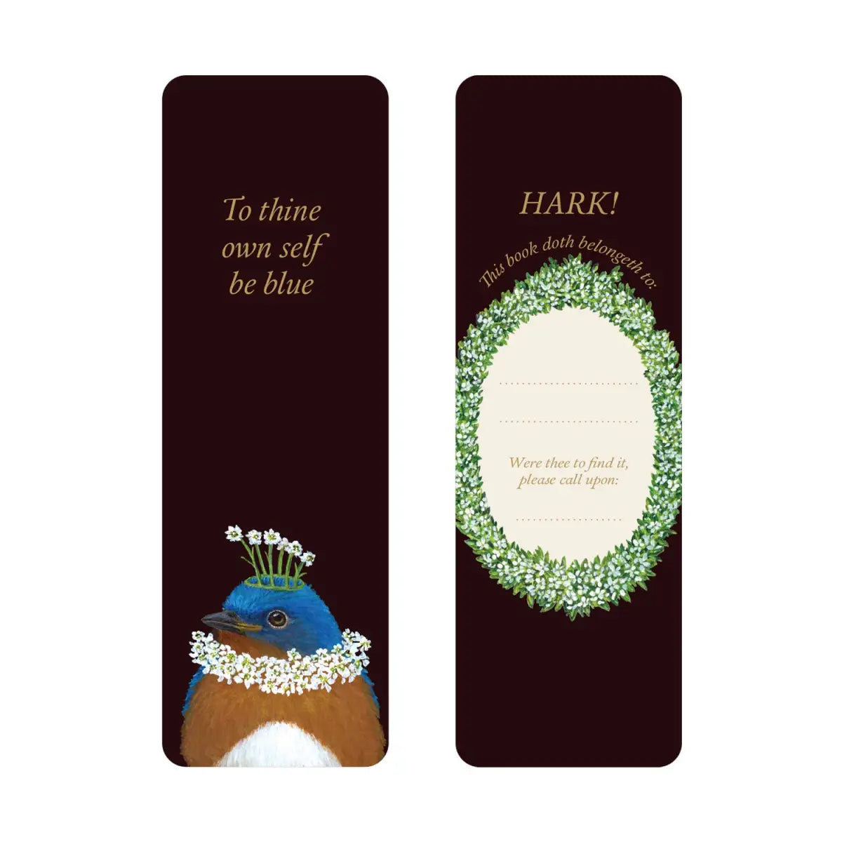 Bookmarks Set of 3 - Shakespeare by Vicki Sawyer - Hester & Cook - Stationery