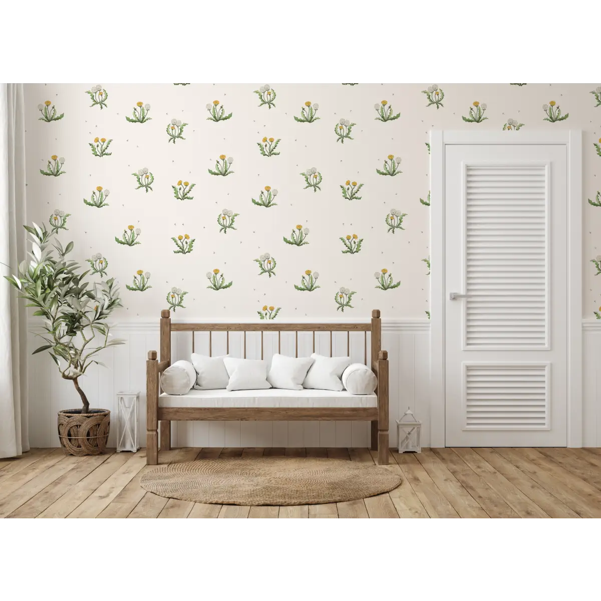 Sharie Wallpaper - Dandelion Wishes - by Sara Mari - Loomwell Home Goods