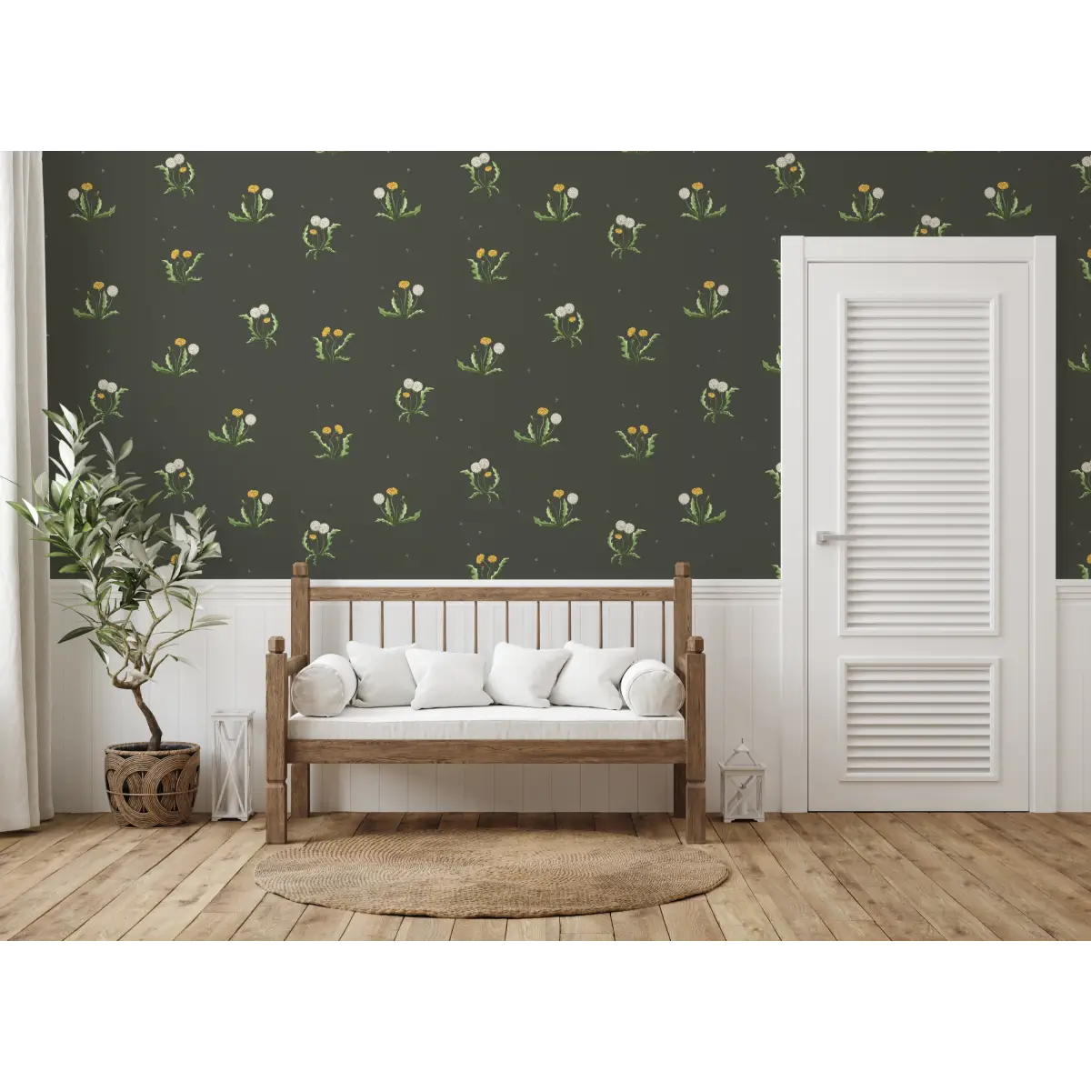 Sharie Wallpaper - Dandelion Wishes - by Sara Mari - Loomwell Home Goods