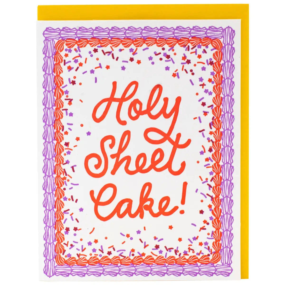 Birthday Card - Holy Sheet Cake - Smudge Ink