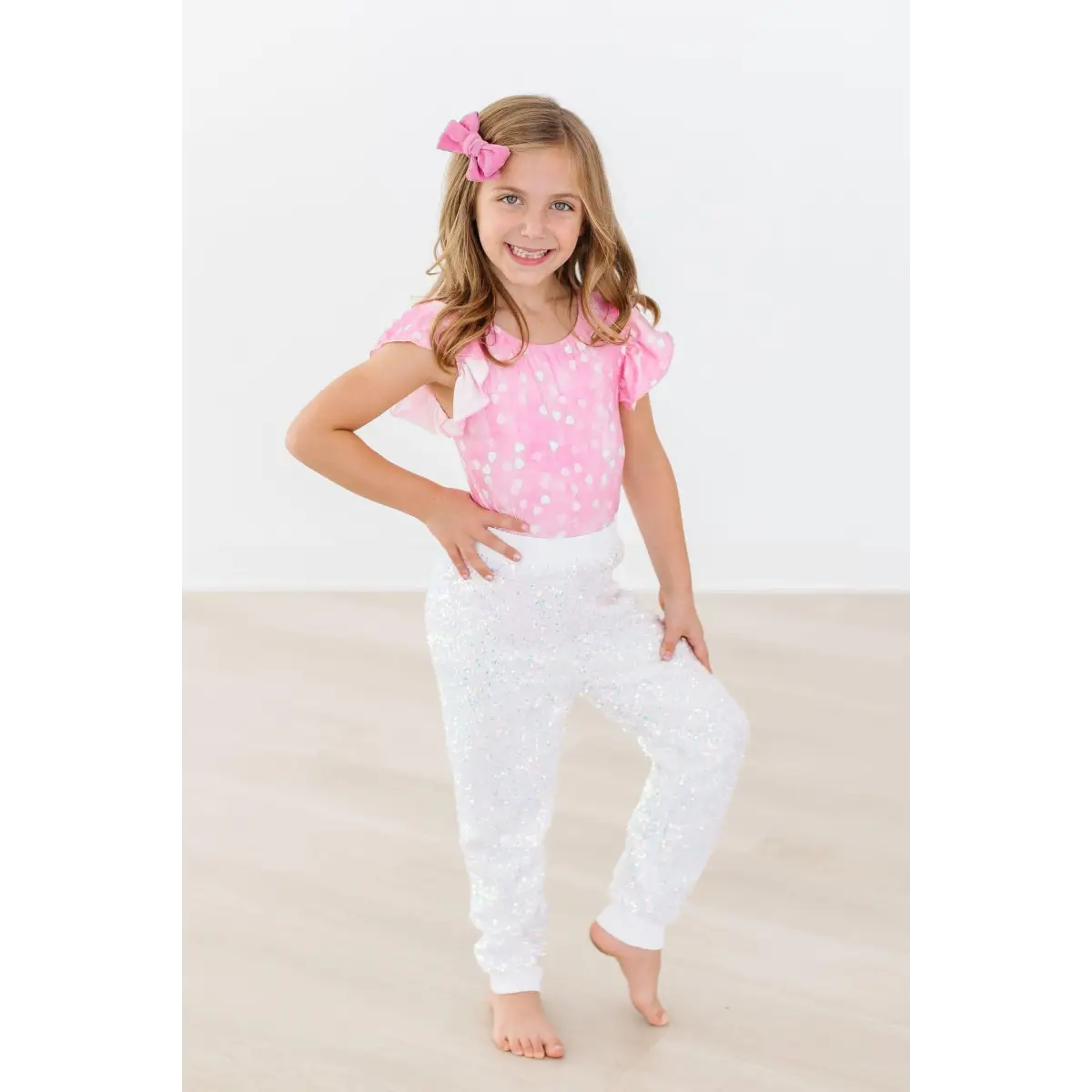 Shine Bright S/S Flutter Sleeve Leotard - Mila & Rose ®