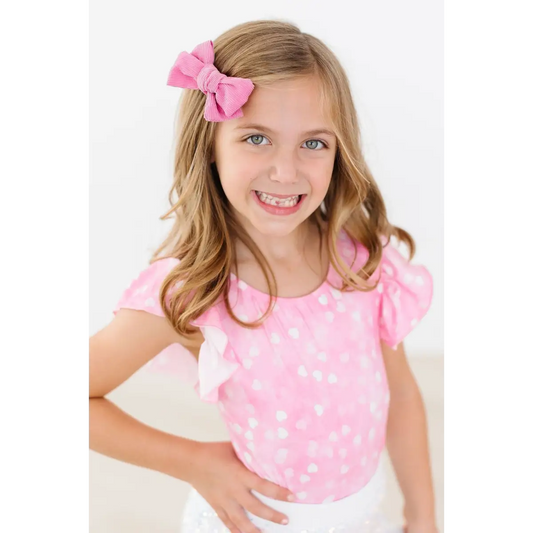 Shine Bright S/S Flutter Sleeve Leotard - Mila & Rose ®
