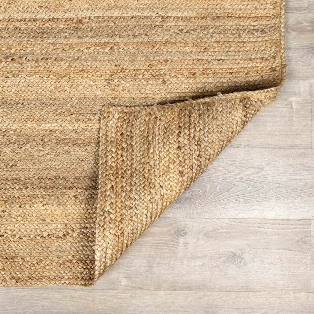 Shippagan Tan Jute Braided Rug - Boutique Rugs