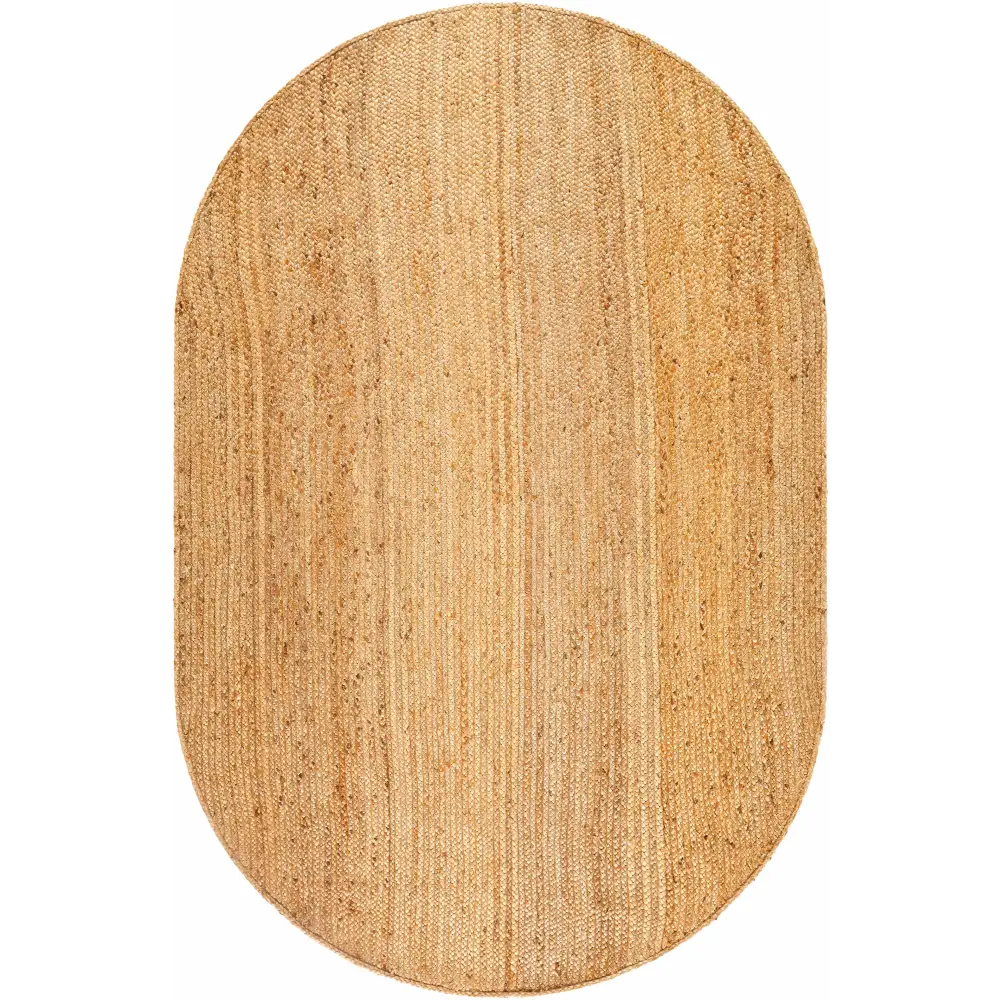 Shippagan Tan Jute Braided Rug - Boutique Rugs