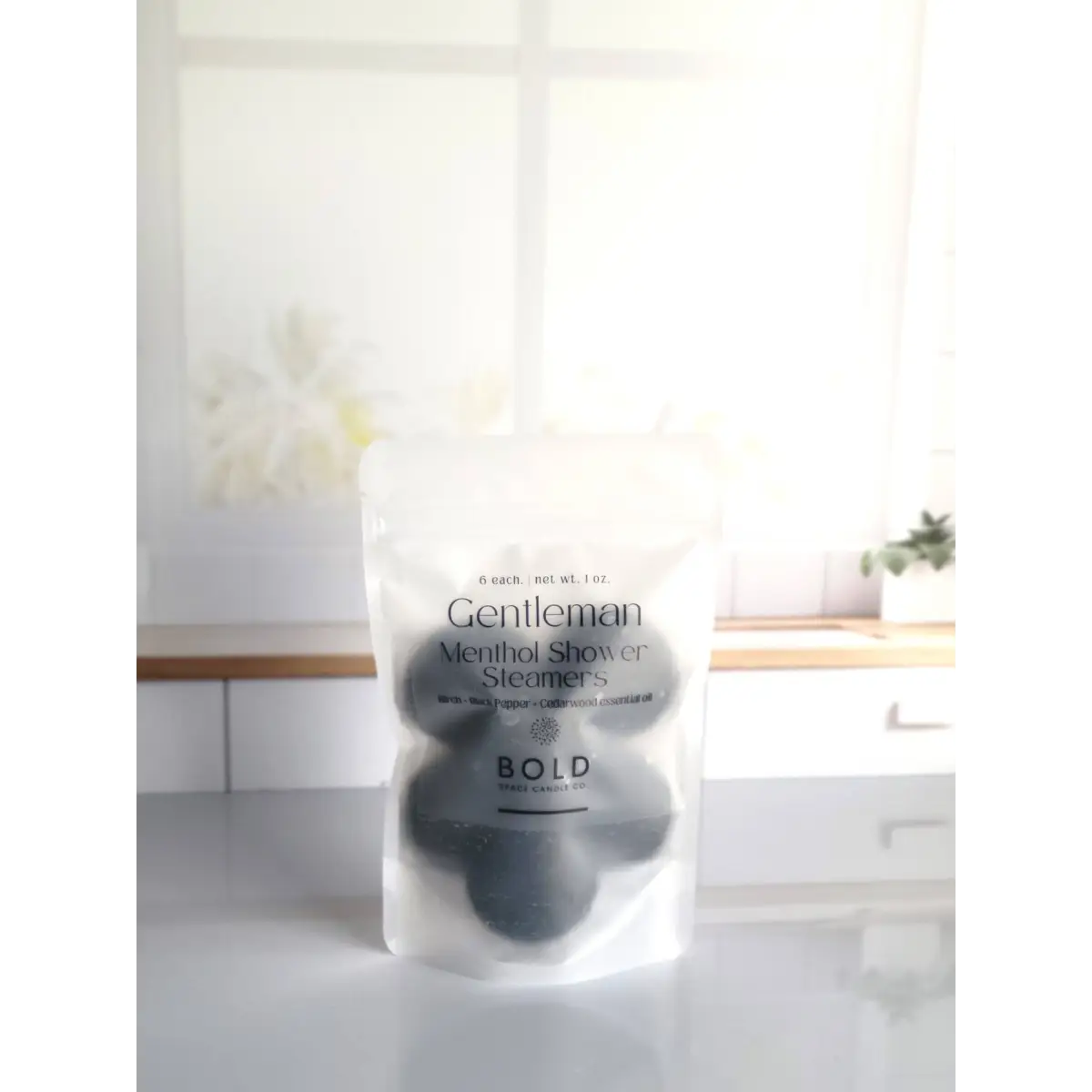 Shower Steamers – Gentleman - Birch Cedarwood - 6 pack - Bold Space Candle Co.
