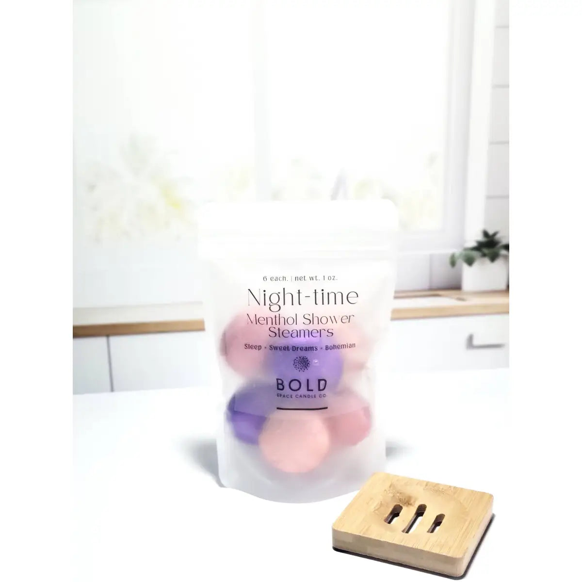 Shower Steamers – Night Time Collection - 6 pack 3 scents - Bold Space Candle Co.